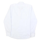 TOMMY HILFIGER Mens White Shirt L Classic Cotton Long Sleeve Formal Button