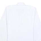 TOMMY HILFIGER Mens White Shirt L Classic Cotton Long Sleeve Formal Button
