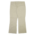 DICKIES Womens Trousers Beige Slim Bootcut W38 L28