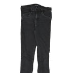 LEVI'S Womens Jeans Black Slim Skinny Denim W28 L31 Classic Cotton Blend Zip