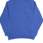 REEBOK Mens Blue Hoodie S Cotton Blend Pullover Hooded Sweatshirt