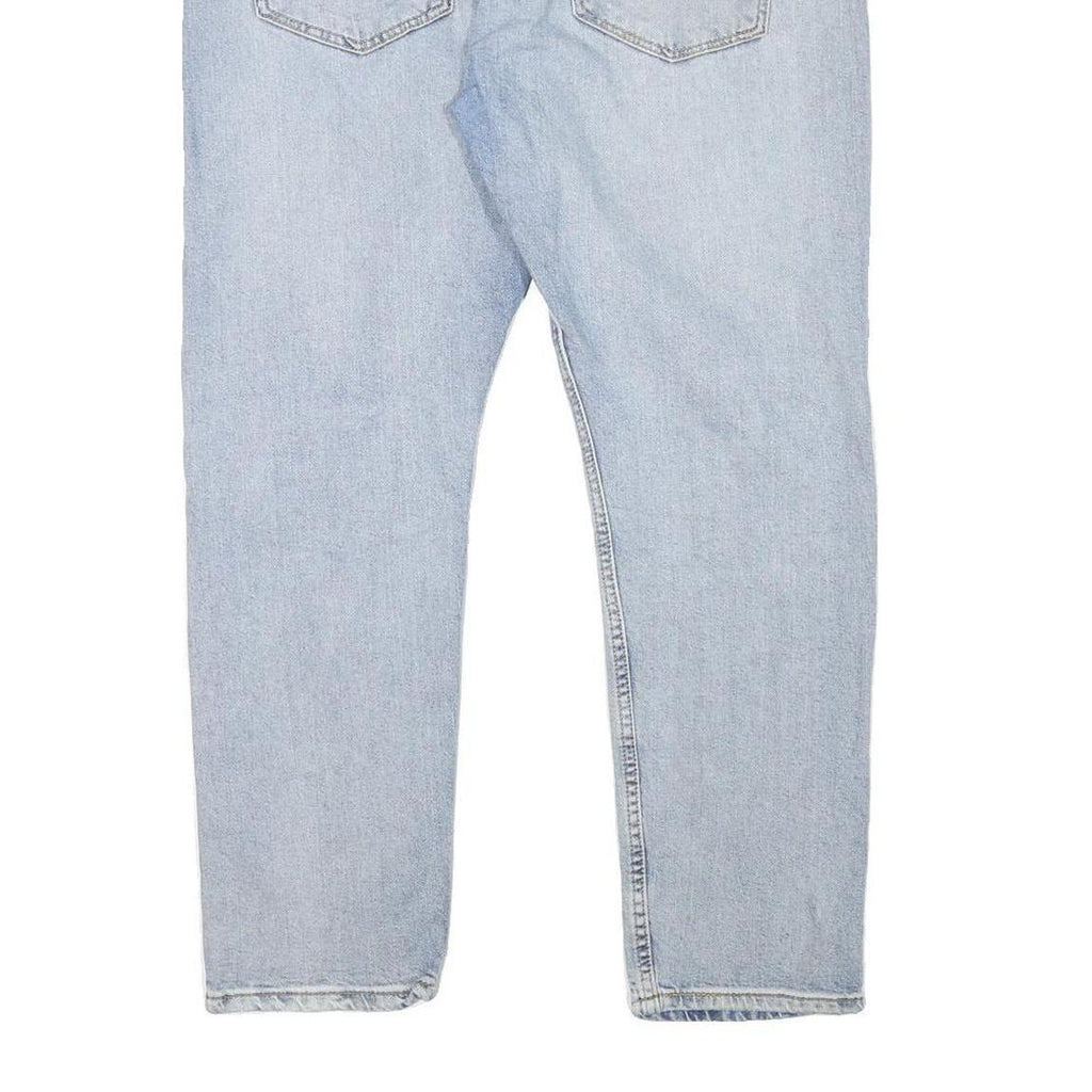 LEVI'S 512 Tapered Mens Jeans Blue Slim Denim Light W36 L30 Distressed