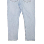 LEVI'S 512 Tapered Mens Jeans Blue Slim Denim Light W36 L30 Distressed