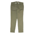 LEVI'S Mens Cotton Green Slim Skinny Trousers W30 L27 Casual Smart
