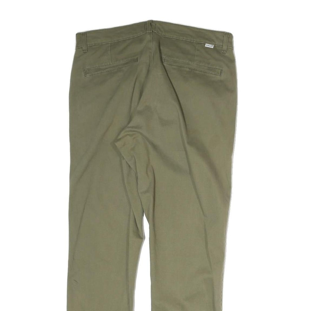 LEVI'S Mens Cotton Green Slim Skinny Trousers W30 L27 Casual Smart
