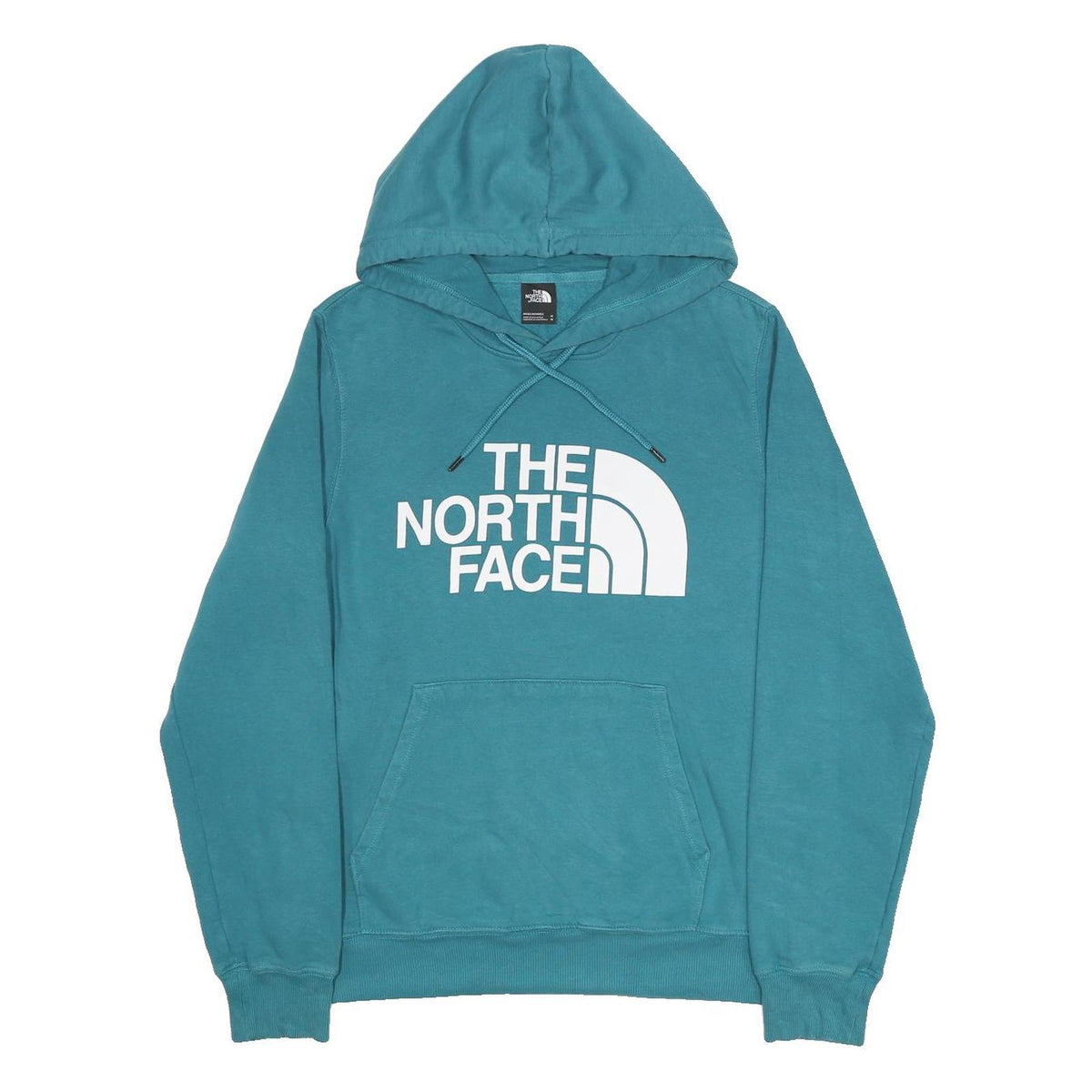 THE NORTH FACE Mens Blue Pullover Hoodie M Cotton Blend Casual Streetwear