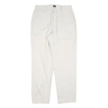 DOCKERS Mens Cotton Blend White Relaxed Straight Trousers W32 L32 Classic Casual
