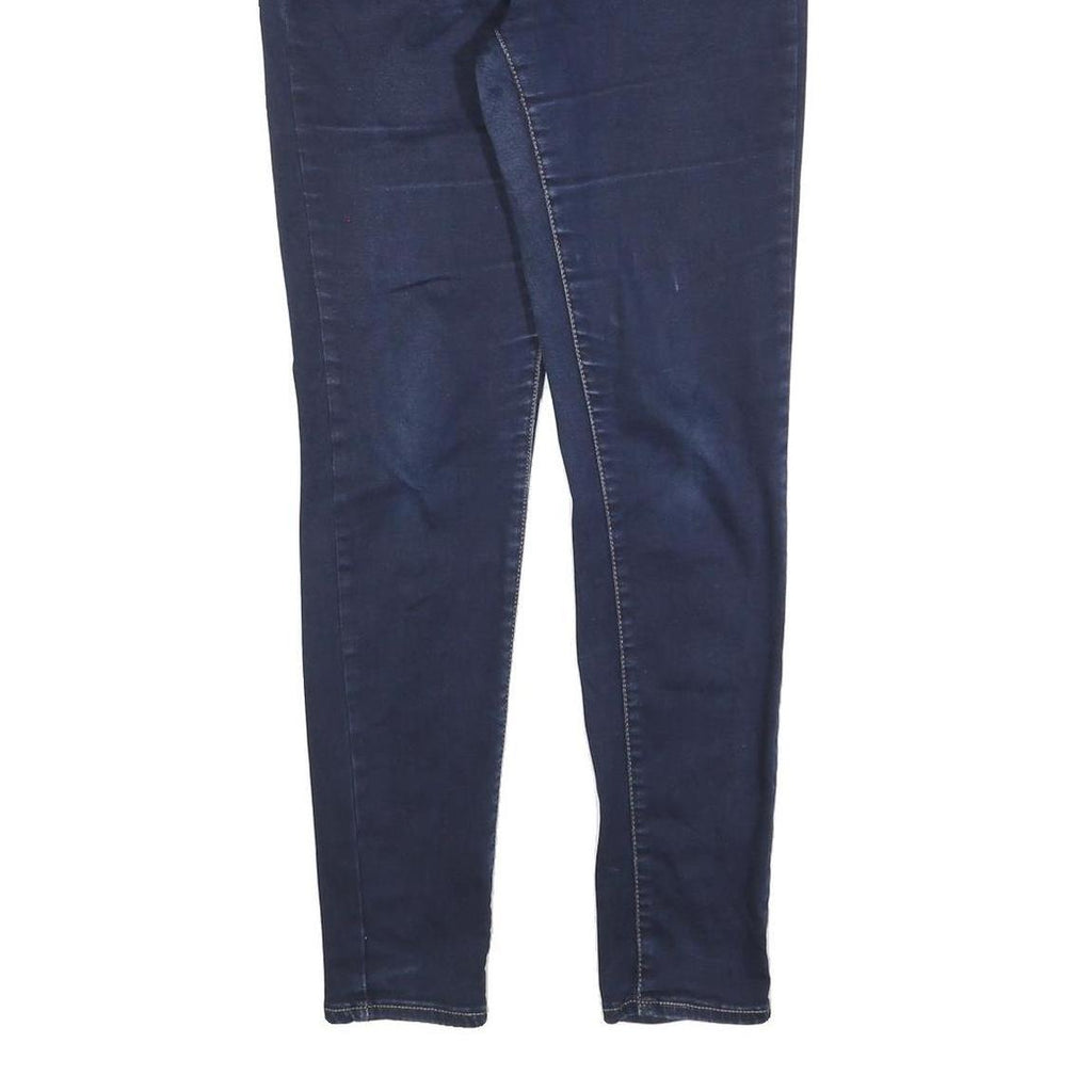 LEVI'S 710 Womens Jeans Blue Slim Skinny Denim W29 L30 Classic Zip Fastening