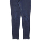 LEVI'S 710 Womens Jeans Blue Slim Skinny Denim W29 L30 Classic Zip Fastening