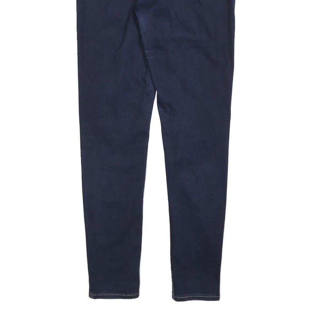 LEVI'S 710 Womens Jeans Blue Slim Skinny Denim W29 L30 Classic Zip Fastening