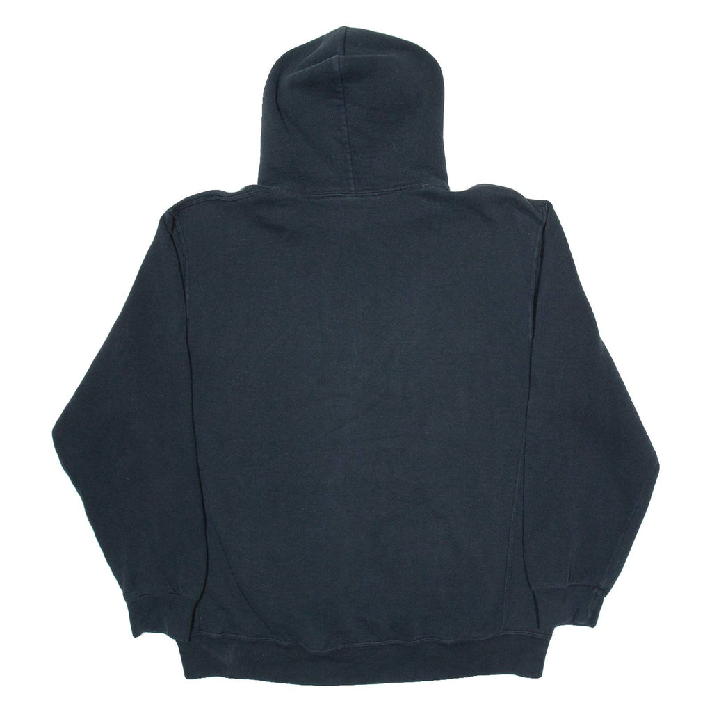 RUSSELL ATHLETIC Balmoral Tigers Mens Black Hoodie USA XL