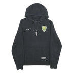 NIKE Mens Black SC Kriens Cotton Blend Pullover Hoodie M Sports Sweatshirt