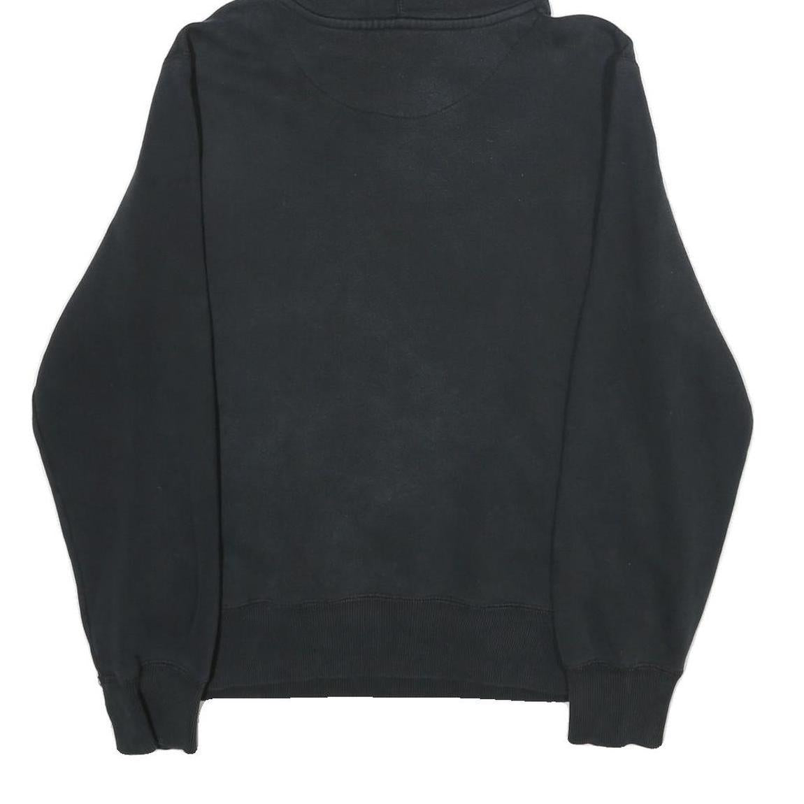 NIKE Mens Black SC Kriens Cotton Blend Pullover Hoodie M Sports Sweatshirt