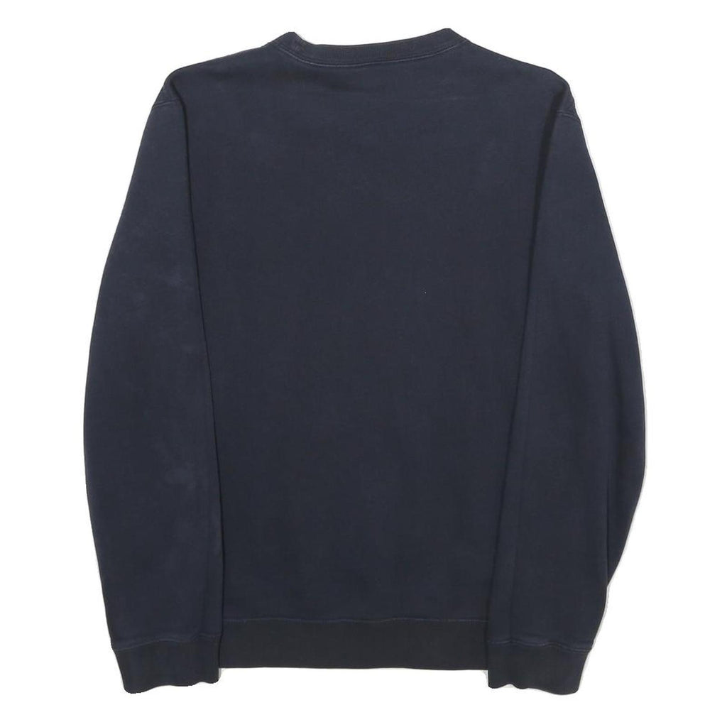 CHAMPION Mens Black Cotton Blend Crew Neck Sweatshirt M Casual Pullover