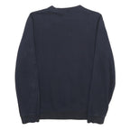CHAMPION Mens Black Cotton Blend Crew Neck Sweatshirt M Casual Pullover