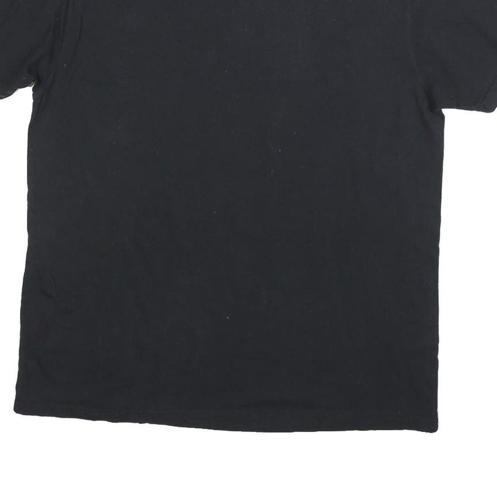 2PAC Mens Black Graphic T-Shirt L Short Sleeve Crew Neck Tupac Trust Nobody