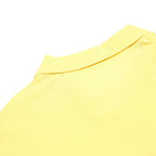 NAUTICA Mens Yellow Short Sleeve Plain M Cotton Polo Shirt Classic Fit