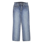 NIX Womens Blue Regular Straight Denim Medium W26 L27 Zip Closure Jeans