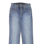 NIX Womens Blue Regular Straight Denim Medium W26 L27 Zip Closure Jeans