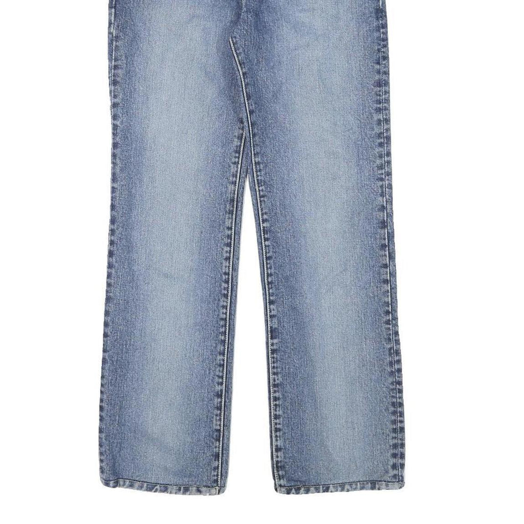 NIX Womens Blue Regular Straight Denim Medium W26 L27 Zip Closure Jeans