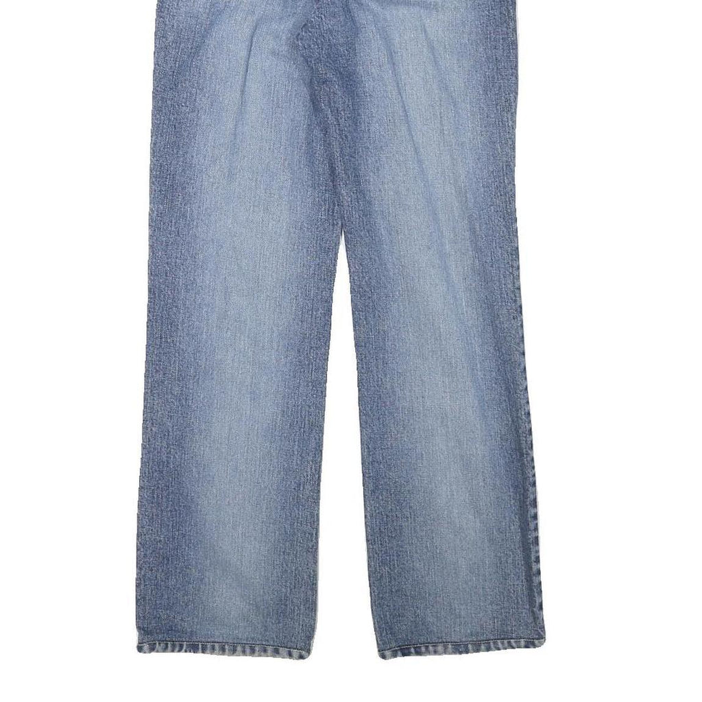 NIX Womens Blue Regular Straight Denim Medium W26 L27 Zip Closure Jeans