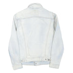 LEVI'S Mens Blue Cotton Blend Denim Jacket M Classic Button Closure Casual