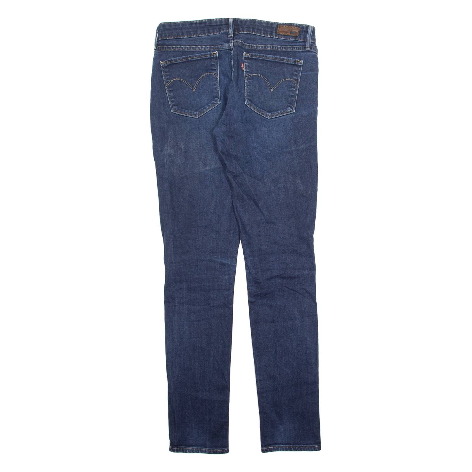 LEVI'S Demi Curve Womens Jeans Blue Slim Skinny Stone Wash W29 L34