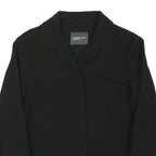 JOOP Womens Black Zip Jacket XS Polyester Blend Plain Stylish Cropped Fit