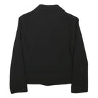 JOOP Womens Black Zip Jacket XS Polyester Blend Plain Stylish Cropped Fit