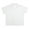 Womens Blouse White V-Neck L
