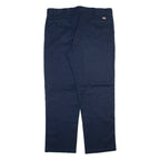 DICKIES 874 Workwear Mens Trousers Blue Regular Straight W40 L32