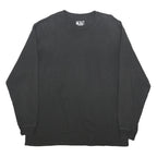 CARHARTT Mens Black Long Sleeve Crew Neck Graphic T-Shirt XL