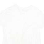 POLO RALPH LAUREN Mens White V-Neck T-Shirt XL Cotton Blend Classic Fit Casual