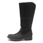 TIMBERLAND Womens Heritage 2 Tone Black Leather High Boots UK 5 Classic Winter