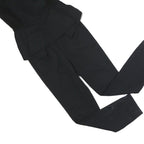 TED BAKER Womens Black Playsuit Sleeveless S Slim Fit Zip Up Polyester