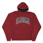 J AMERICA Mens Maroon Alabama Hoodie XL Cotton Blend Pullover Casual