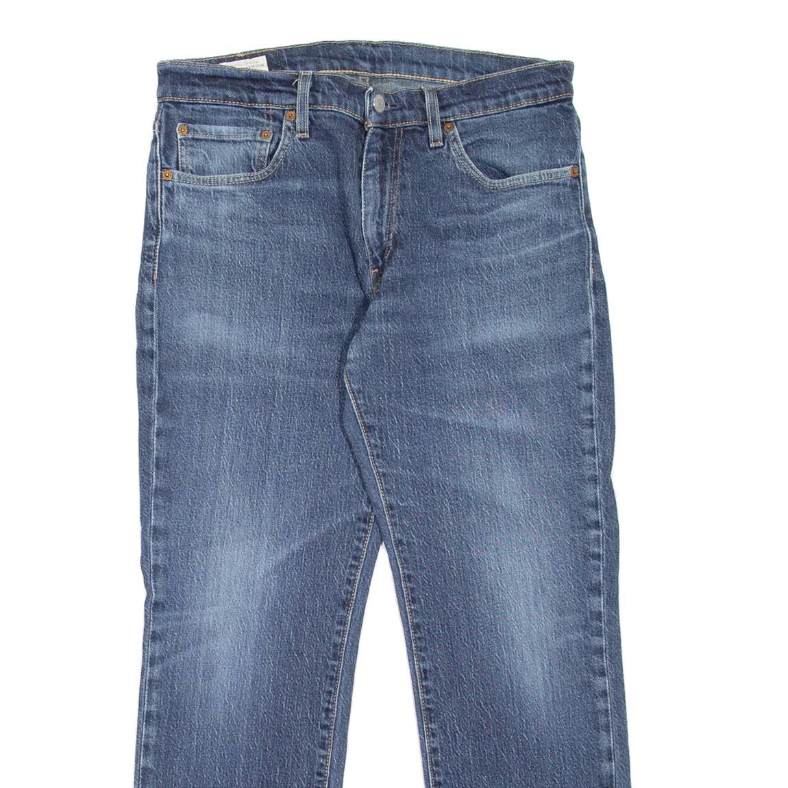 LEVI'S 511 BIG E Jeans Mens Blue Slim Straight Stone Wash W32 L30