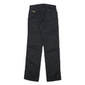 WRANGLER Mens Cotton Blend Black Regular Fit Straight Leg Trousers W27 L30