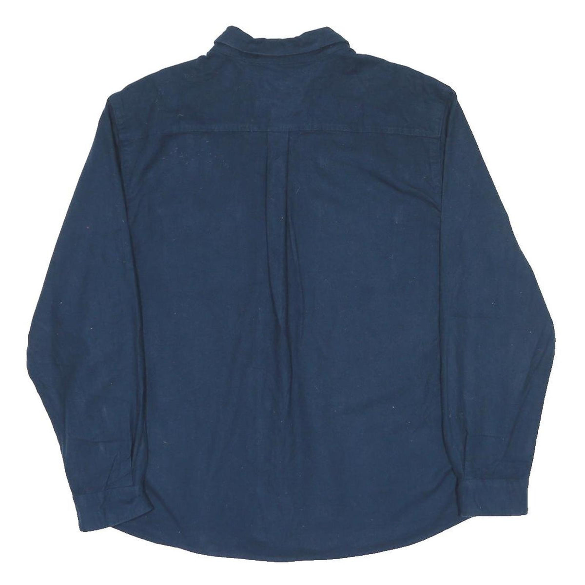 WOOLRICH Mens Blue Cotton Shirt XL Casual Long Sleeve Button Front Relaxed Fit