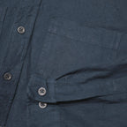 WOOLRICH Mens Blue Cotton Shirt XL Casual Long Sleeve Button Front Relaxed Fit