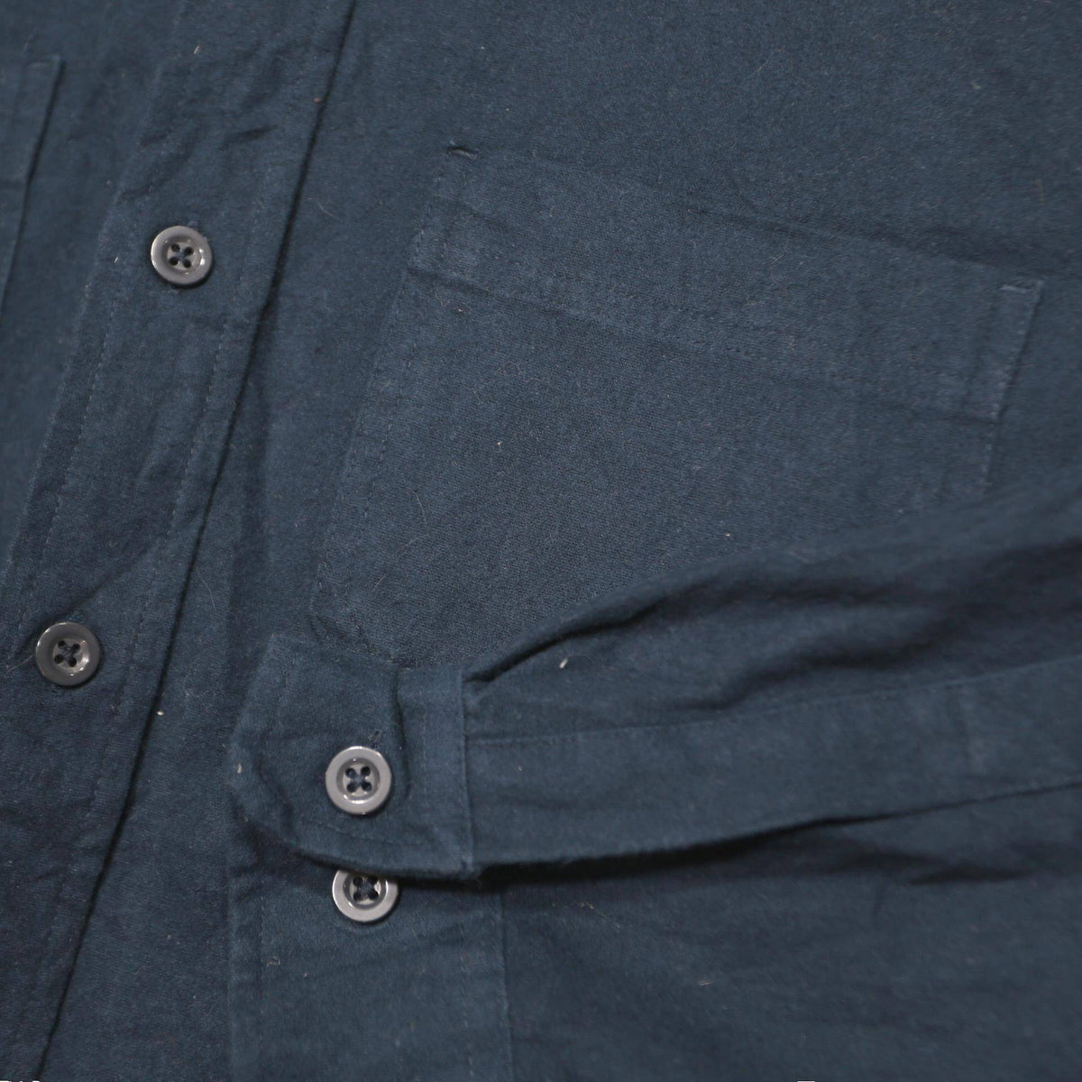 WOOLRICH Mens Blue Cotton Shirt XL Casual Long Sleeve Button Front Relaxed Fit