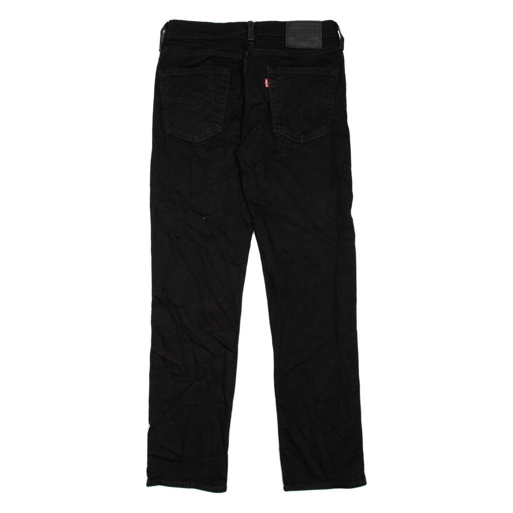 LEVI'S 514 Jeans BIG E Mens Black Slim Straight W30 L32