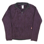 THE NORTH FACE Womens Purple Jacket M Polyester Blend Plain Zip Outdoor Warm