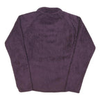 THE NORTH FACE Womens Purple Jacket M Polyester Blend Plain Zip Outdoor Warm