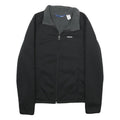 REEBOK Mens Black Zip Fleece Jacket XS Polyester Casual Outdoor Activewear