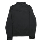 REEBOK Mens Black Zip Fleece Jacket XS Polyester Casual Outdoor Activewear