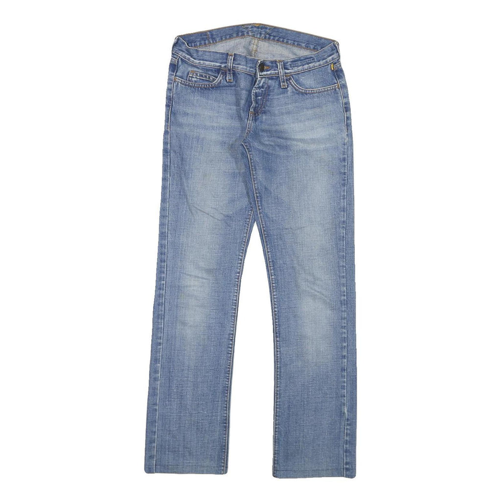 MELTIN POT Womens Slim Light Blue Denim Cotton Blend Jeans W28 L29 Casual Wear