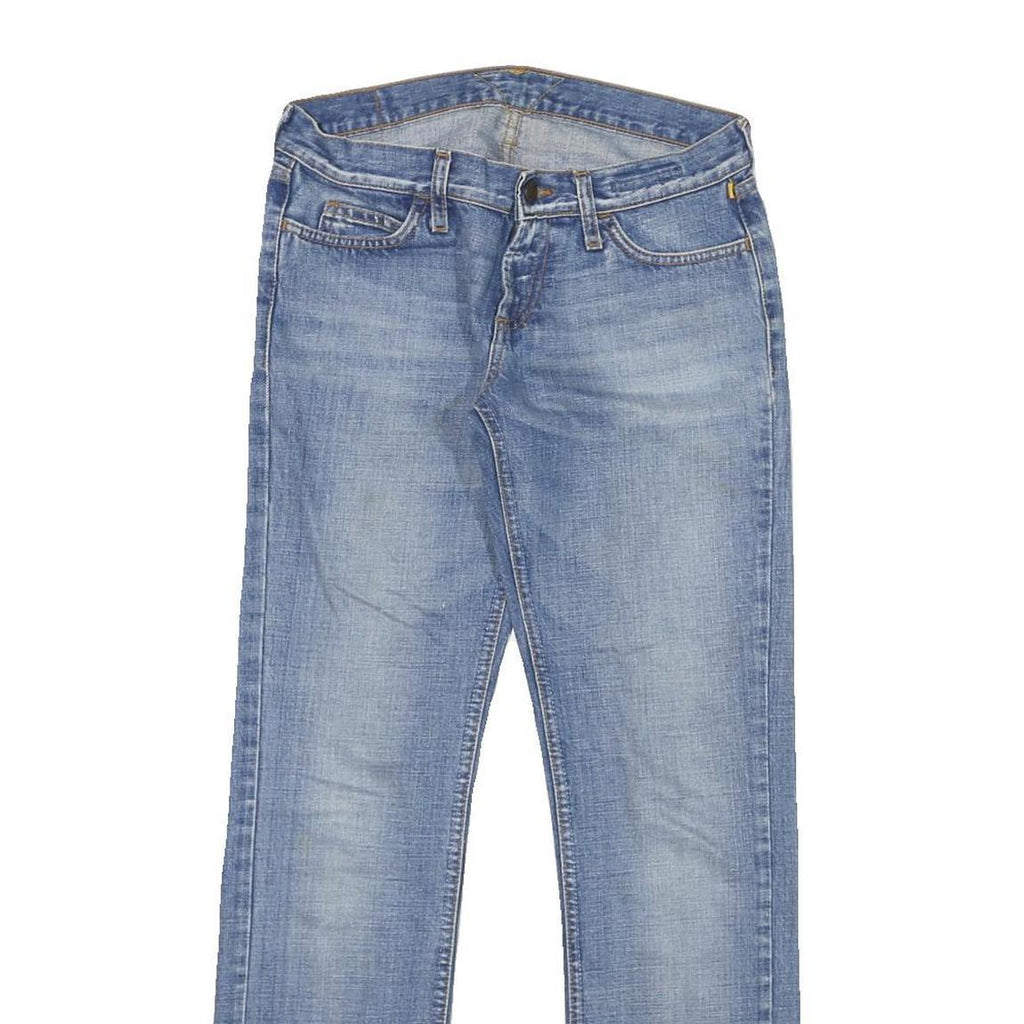 MELTIN POT Womens Slim Light Blue Denim Cotton Blend Jeans W28 L29 Casual Wear