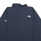 THE NORTH FACE Mens Navy Blue R Logo 1/4 Zip Sweatshirt 2XL Outdoor Athletic