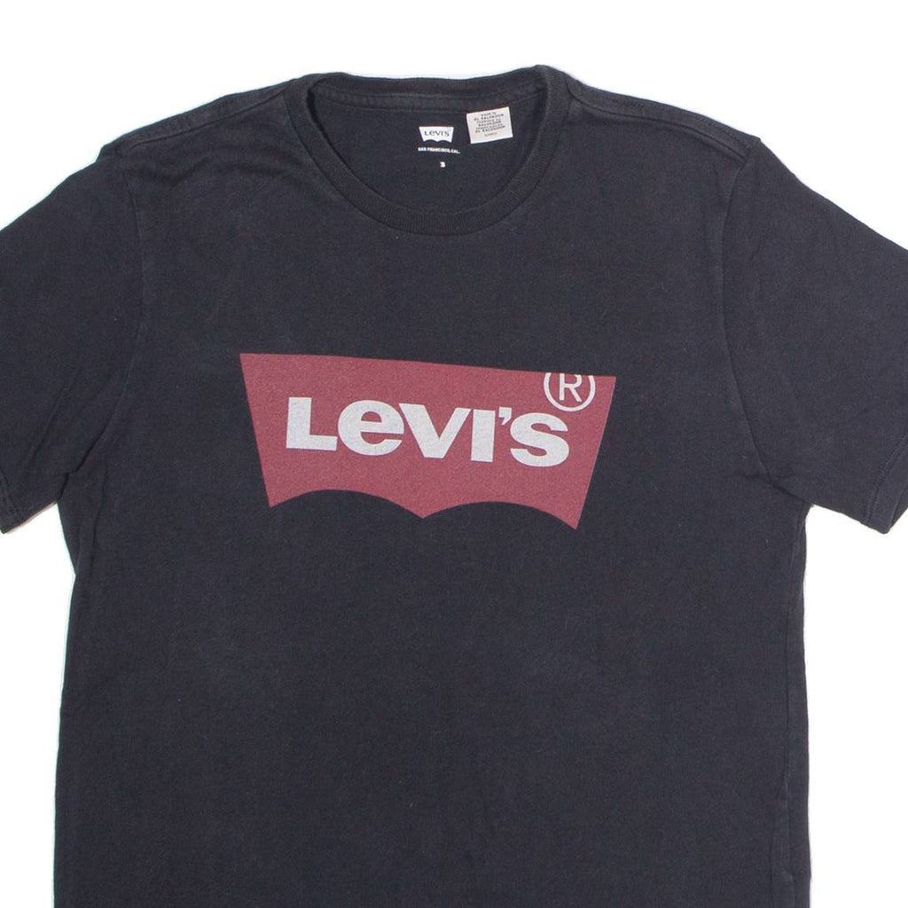 LEVI'S Mens T-Shirt Black S